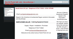 Desktop Screenshot of cateringequipmentnorth.co.uk